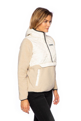 Sweatshirt WMNS Columbia Sweet View Fleece Hooded Pullover ecru/beige