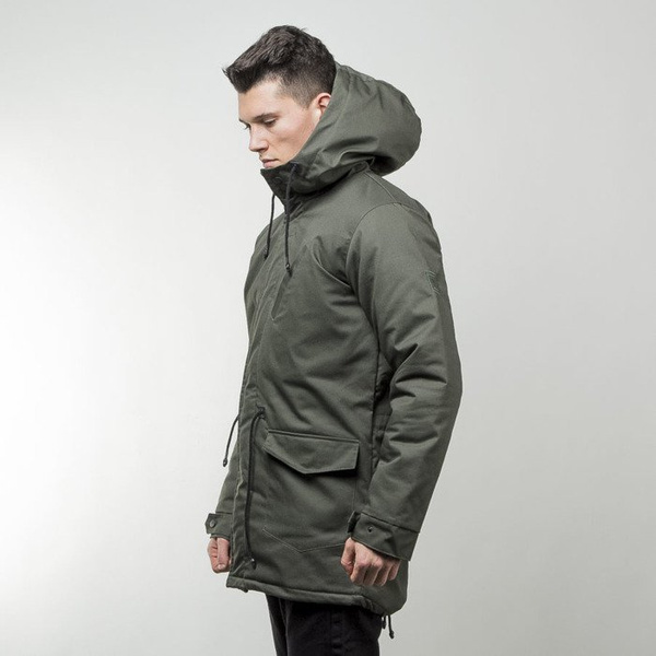 Backyard Cartel kurtka jacket Parka Long khaki QUICKSTRIKE