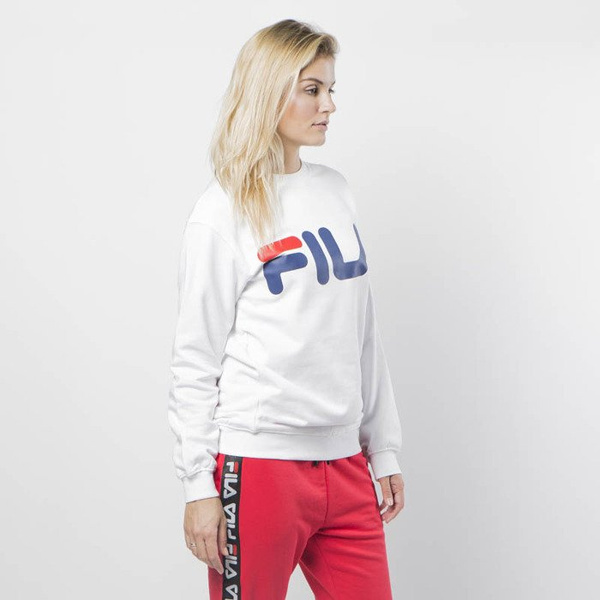 Bluza Damska Fila Classic Logo Sweat bright white
