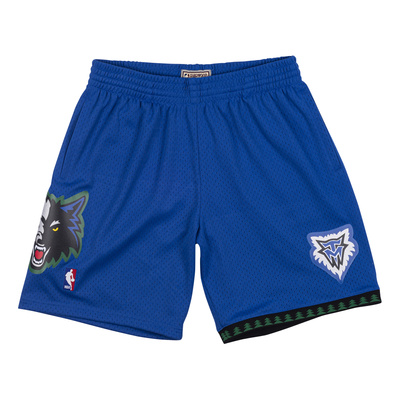 Szorty Mitchell & Ness Minnesota Timberwolves niebieskie Swingman Shorts