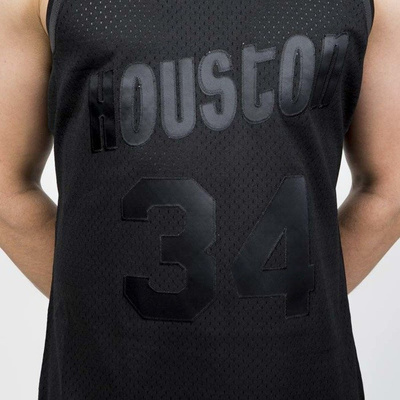 Koszulka Mitchell & Ness Houston Rockets #34 Hakeem Olajuwon black Swingman Jersey