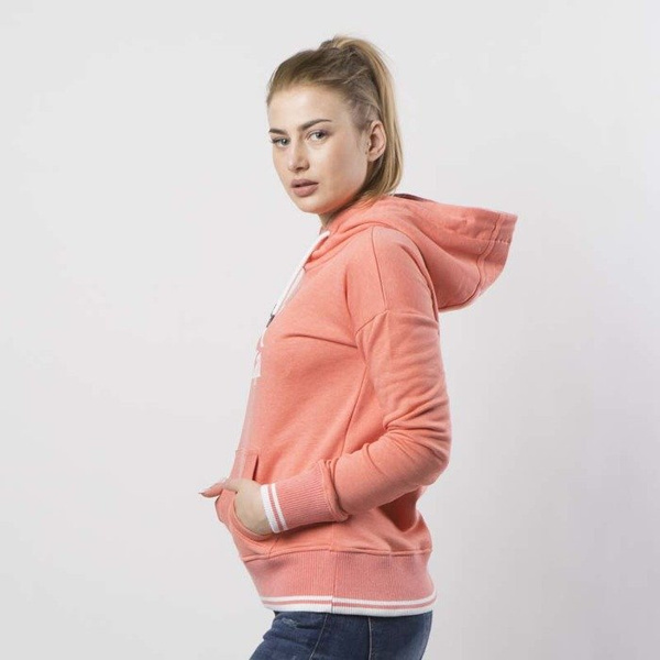 Bluza damska Kappa Chloe Hoody living coral melange 303903-30M