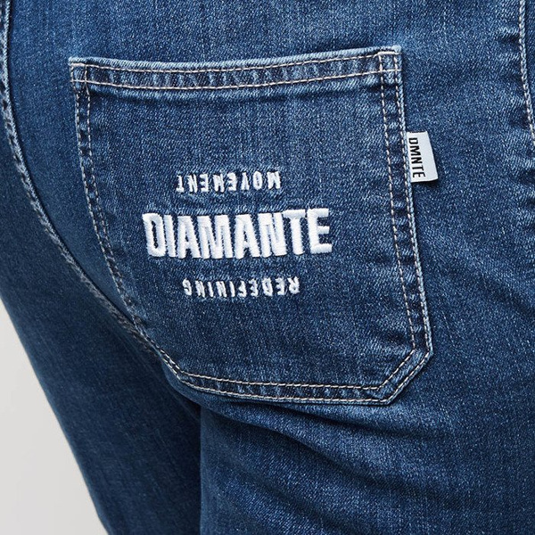 Spodnie damskie jogger Diamante Wear Jogger RM Jeans light jeans