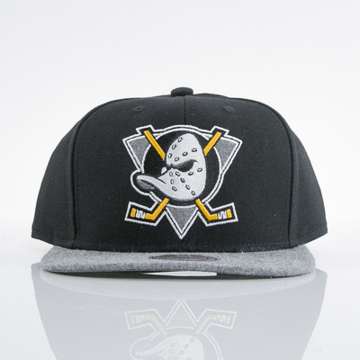 Mitchell & Ness cap snapback Anaheim Mighty Ducks black Command EU537
