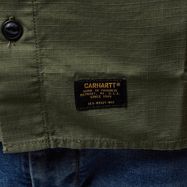 Koszula Carhartt WIP L/S Mision Shirt rover green rinsed