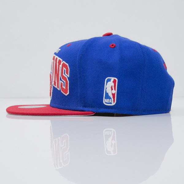 Mitchell & Ness czapka snapback Detroit Pistons royal Team Arch NA80Z