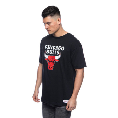 Koszulka Mitchell & Ness Chicago Bulls black Team Logo Traditional