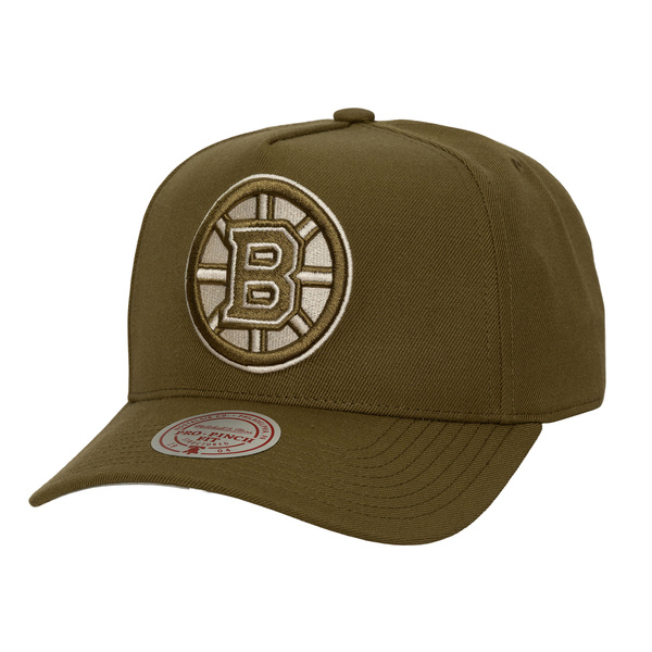 Mitchell & Ness NHL Fashion Basic PRO Snapback Boston Bruins olive