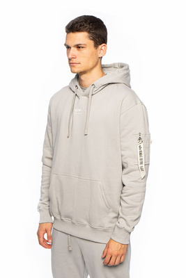 Sweatshirt Alpha Industries Organics EMB Hoody organic beige