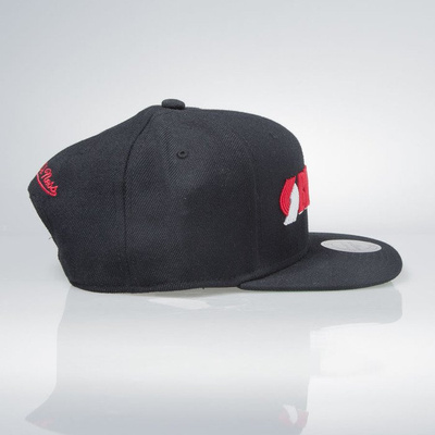 Mitchell & Ness cap snapback Portland Blazers black Wool Solid / Solid 2 NL15Z