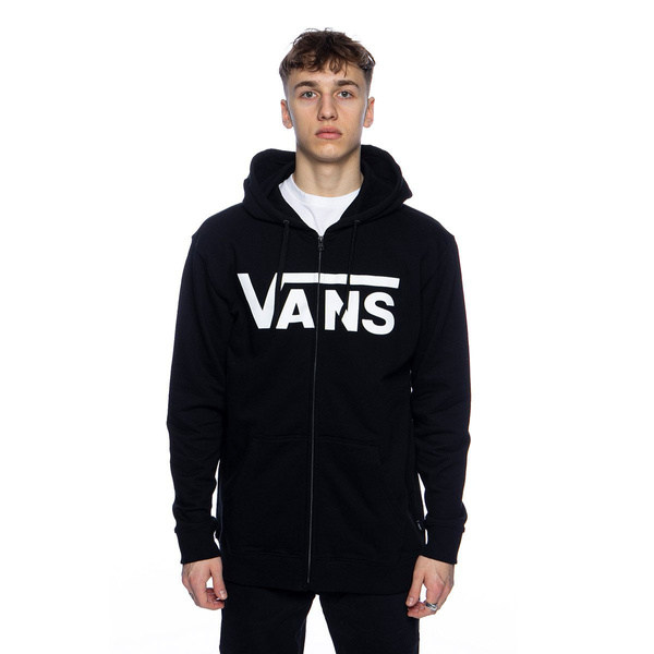 Bluza Vans Classic Zip Hoodie black / white
