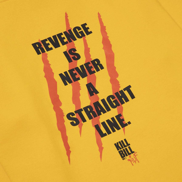 Bluza HUF Kill Bill Revange Hoodie żółta