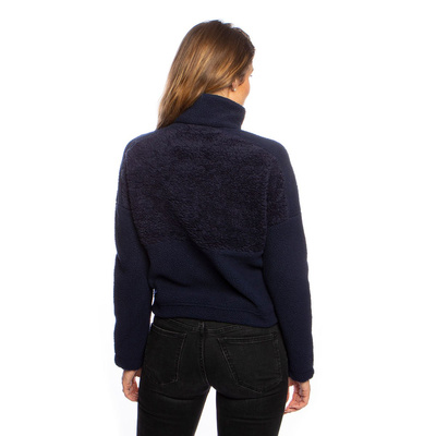 Jacket WMNS Columbia Lodge Sherpa Pullover navy