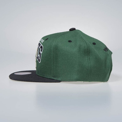 Mitchell & Ness cap snapback Milwaukee Bucks green / black  TEAM ARCH EU1129