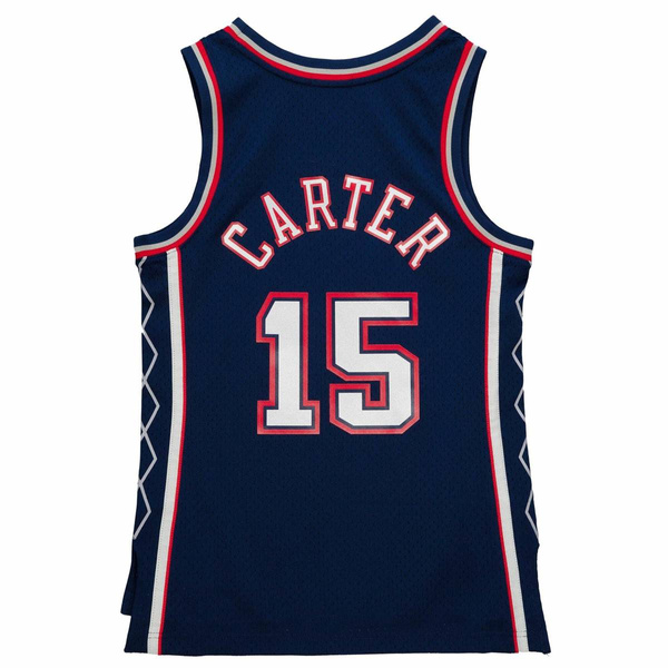 Mitchell & Ness New Jersey Nets #15 Vince Carter Swingman Jersey navy
