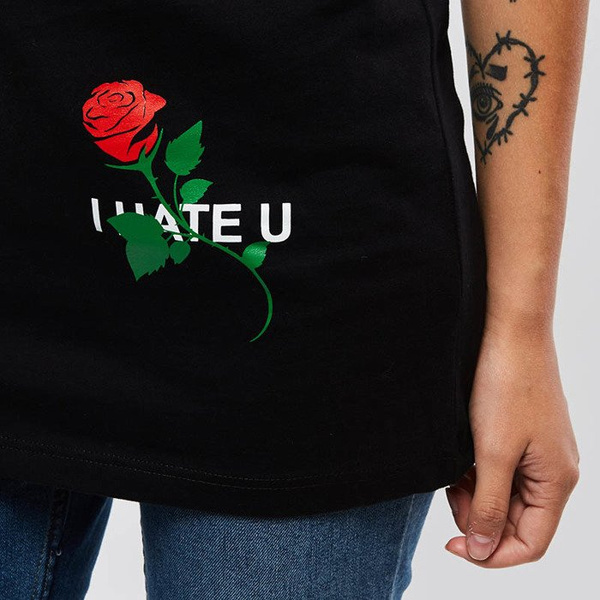 Majors koszulka damska Hate U black