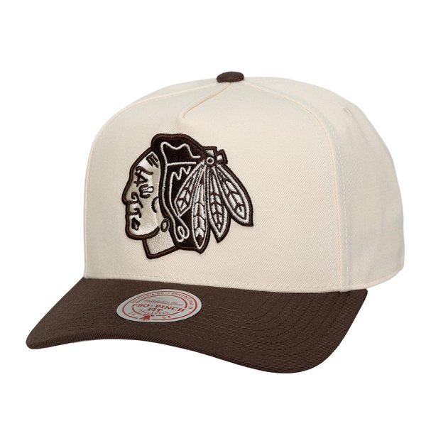Czapka Mitchell & Ness NHL Fashion Basic 2T PRO Snapback Chicago Blackhawks cream