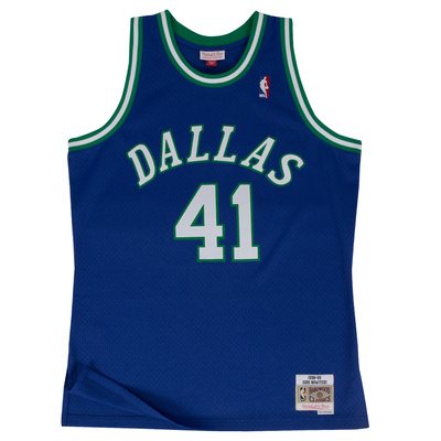 Koszulka Mitchell & Ness Dallas Mavericks #41 Dirk Nowitzki niebieska Swingman Jersey 