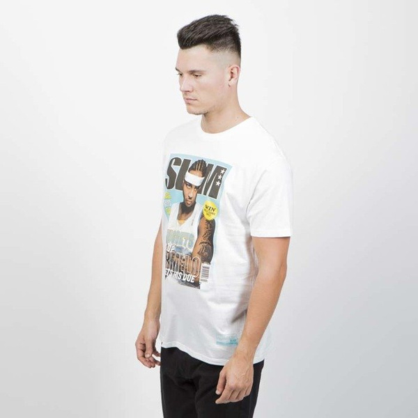 Koszulka Mitchell & Ness Slam Cover SS Tee Carmelo Anthony white