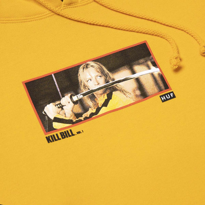 Bluza HUF Kill Bill Revange Hoodie żółta