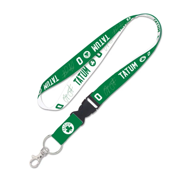 WinCraft NBA Lanyard w/detachable buckle 1" Jayson Tatum Boston Celtics