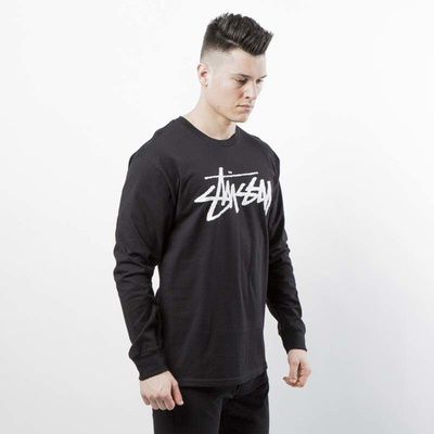 Koszulka Stussy Longsleeve Old Stock LS Tee black
