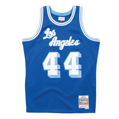Mitchell & Ness Los Angeles Lakers #44 Jerry West royal Swingman Jersey