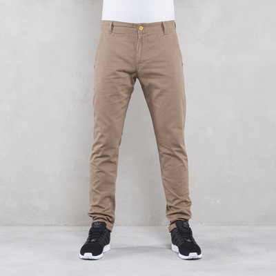 Backyard Cartel spodnie Chinos Back anti fit beige