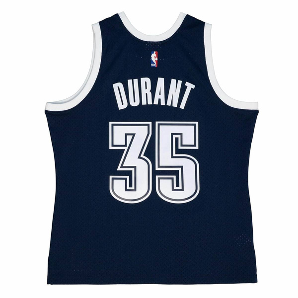 Mitchell & Ness Oklahoma City Thunder #35 Kevin Durant Alternate Jersey navy