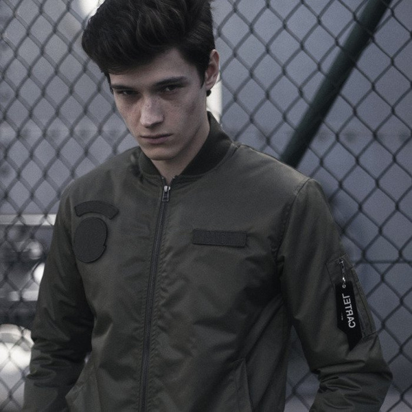 Backyard Cartel kurtka Apocalypse Bomber Jacket khaki