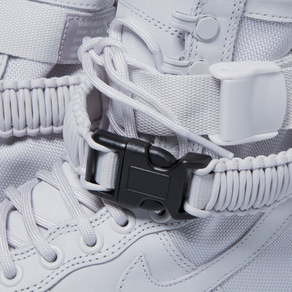 Sneakers buty damskie Nike SF Air Force 1 vast grey / vast grey 857872-003