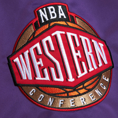 Mitchell & Ness Los Angeles Lakers NBA Lightweight Satin Jacket Vintage Magic Johnson black 