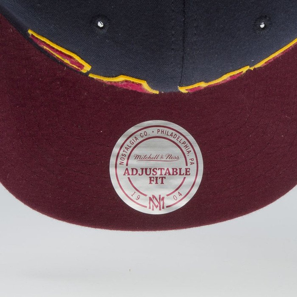 Czapka Mitchell & Ness snapback Cleveland Cavaliers navy / maroon VV24Z TRAINING ROOM