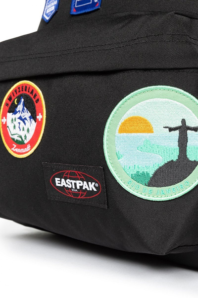 Plecak Eastpak Padded Pak'r Patched Backpack czarny