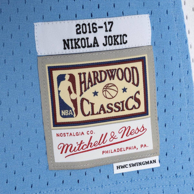 Koszulka Mitchell & Ness Denver Nuggets #15 Nikola Jokic Swingman Road Jersey miętowa