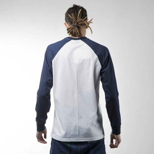 Longsleeve Elade Longsleeve College white / navy blue