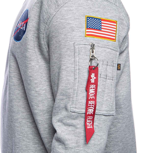 Bluza Alpha Industries Space Shuttle Sweater grey heather