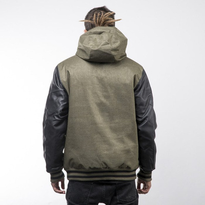 Vans kurtka jacket Rutherford II khaki / black (VN0A2WGJKEK)