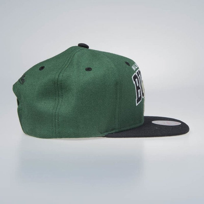 Mitchell & Ness czapka snapback Milwaukee Bucks green / black TEAM ARCH EU1129