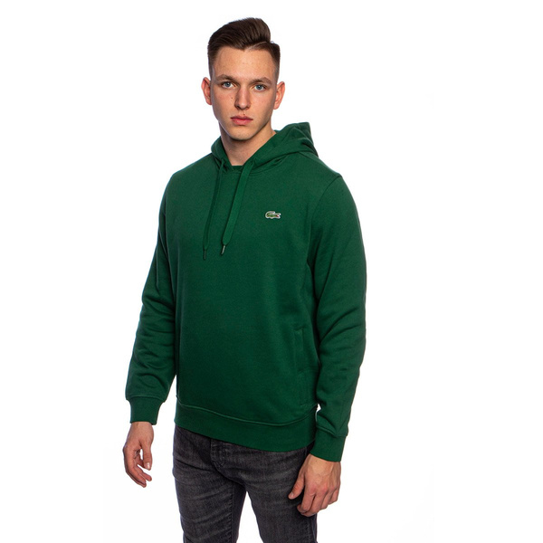 Bluza Lacoste Sport Hooded Fleece Sweatshirt zielona