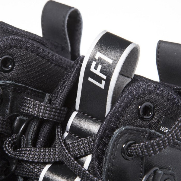 Sneakers buty zimowe Nike Lunar Force 1 Duckboot black / black-metallic silver-an 805899-003