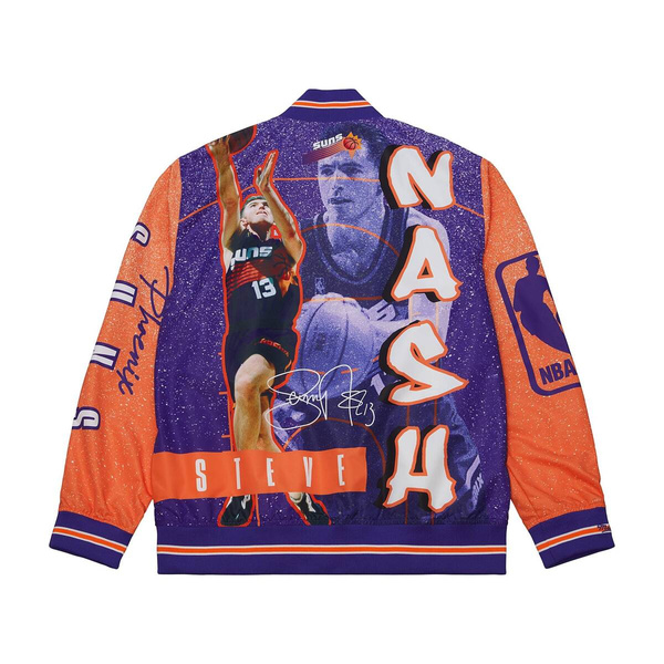 Kurtka Mitchell & Ness Phoenix Suns #13 Steve Nash Player Burst Warm Up Jacket multi/white