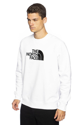 Sweatshirt The North Face M Drew Peak Crew white/black