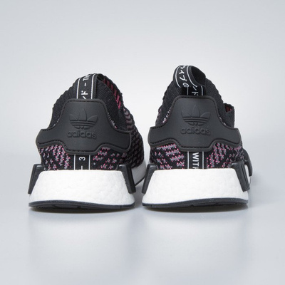 Sneakers buty Adidas Originals NMD_R1 STLT PK core black / grey four / solar pink CQ2386