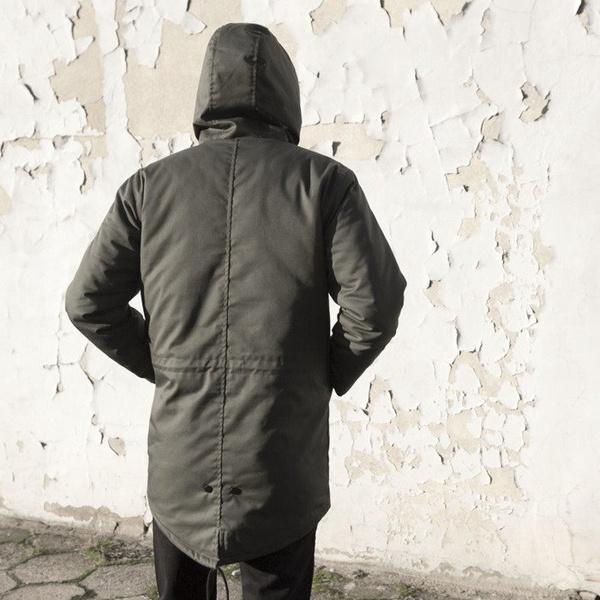 Backyard Cartel kurtka jacket Parka Long khaki QUICKSTRIKE