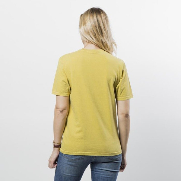 Stussy koszulka damska Stock Pig Dyed Tee mustard