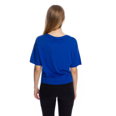 Koszulka damska The North Face SS Extreme Crop Tee niebieska