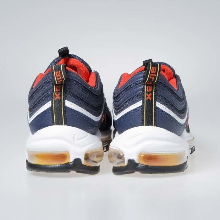 Sneakers Nike Air Max 97 midnight navy habanero red (921826-403