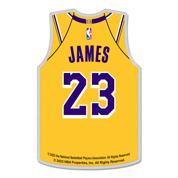 Odznaka WinCraft NBA Collector Pin Jewelry Card LeBron James Los Angeles Lakers