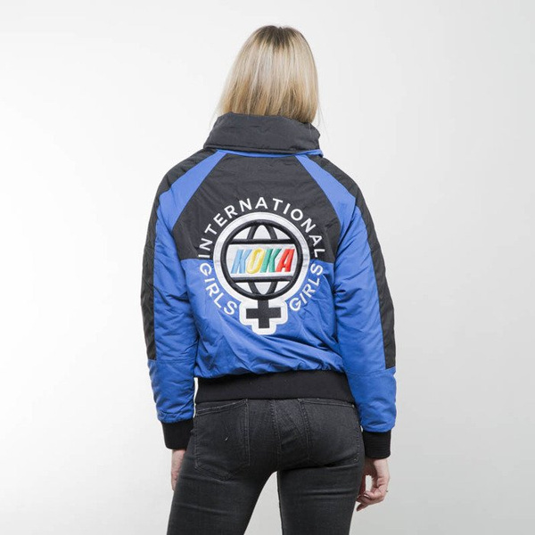 Koka kurtka Queensbridge Girls Jacket blue / black